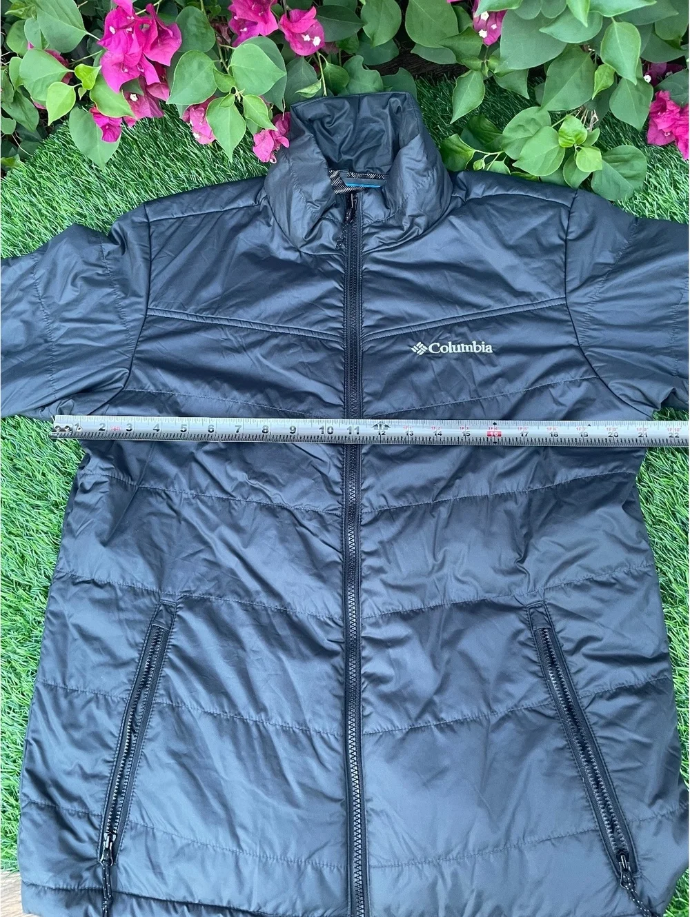 Columbia Omni-Heat Black Insulated Jacket Size S